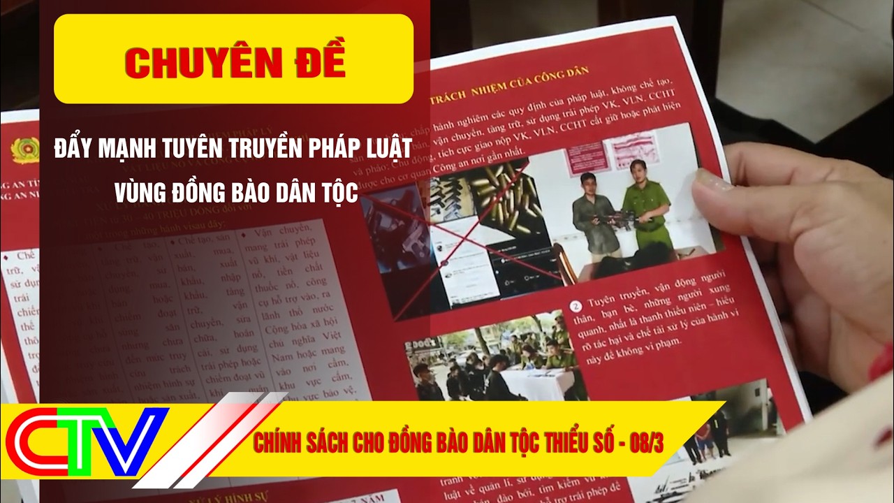 CHÍNH SÁCH CHO ĐỒNG BÀO DÂN TỘC THIỂU SỐ 08-3-2026|ĐẨY MẠNH TUYÊN TRUYỀN PHÁP LUẬT VÙNG ĐỒNG BÀO DÂN