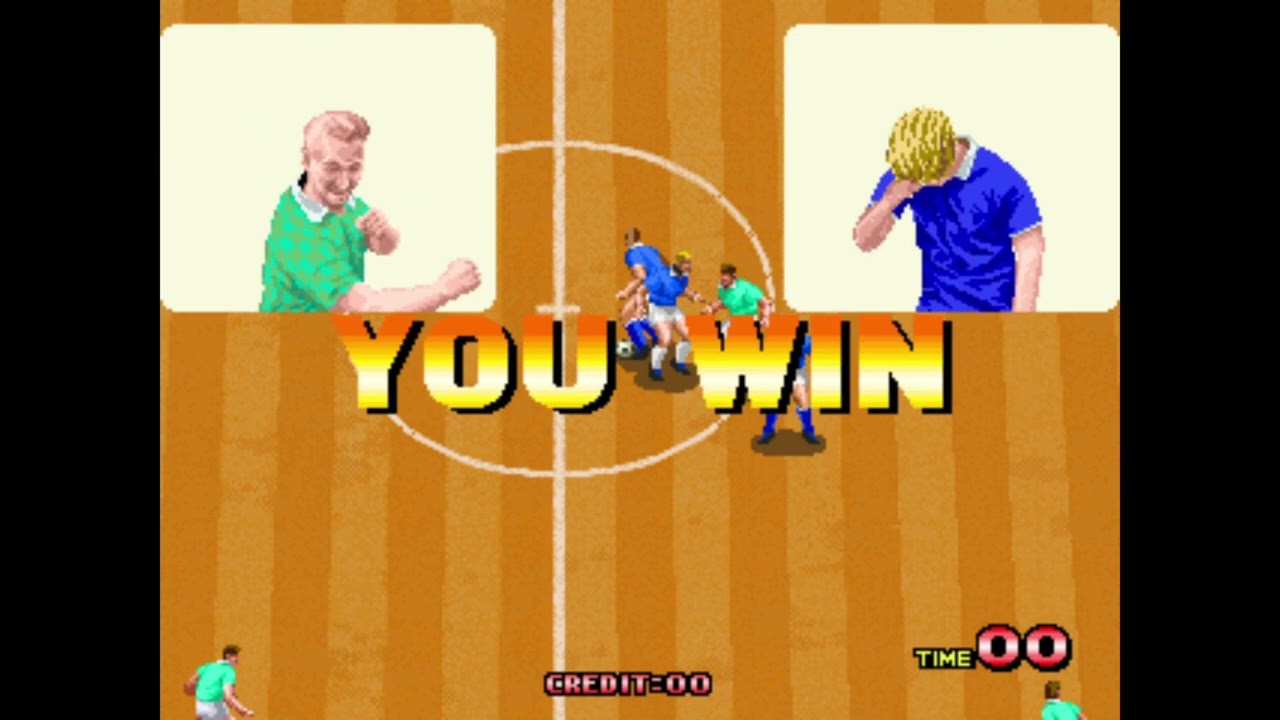 봉프로 [고전게임 마메 MAME ] Goal! '92 골92 오락실 축구게임 피파의원조 원코인 클리어 까비ㅠ