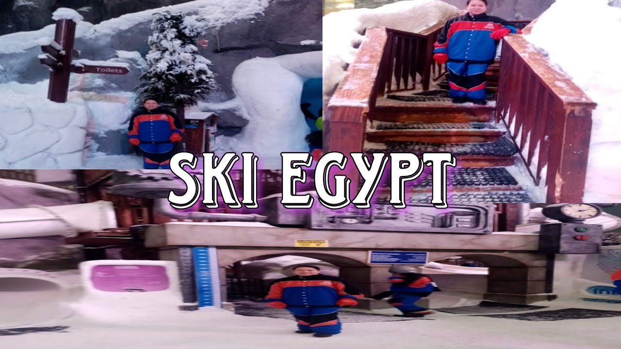 Going to Ski Egypt | Snow experience at Mall of Egypt | Dulures Dullas