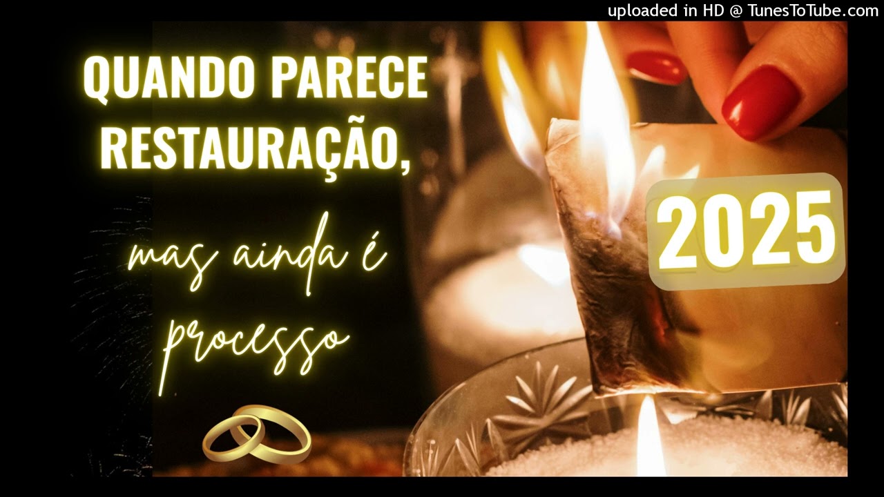 QUANDO PARECE RESTAURAÇÃO, MAS AINDA É PROCESSO