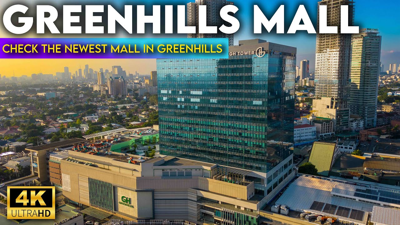 This Is The NEWEST MALL In Greenhills! [4K] | GH Mall, San Juan City Philippines Walking Tour