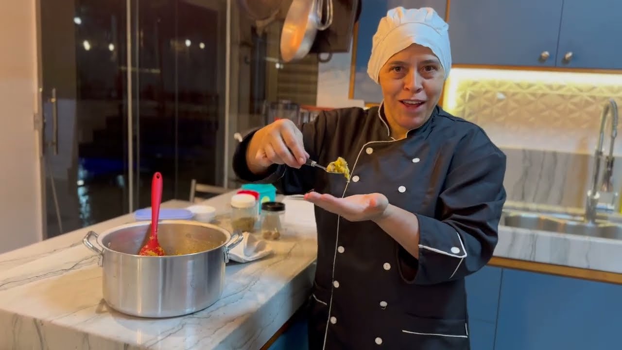 COMO FAZER A FAROFA RECHEADA CASEIRA MARAVILHOSA ? 😍 RECEITAS SECRETAS DA CHEFE LU 👩🏼‍🍳