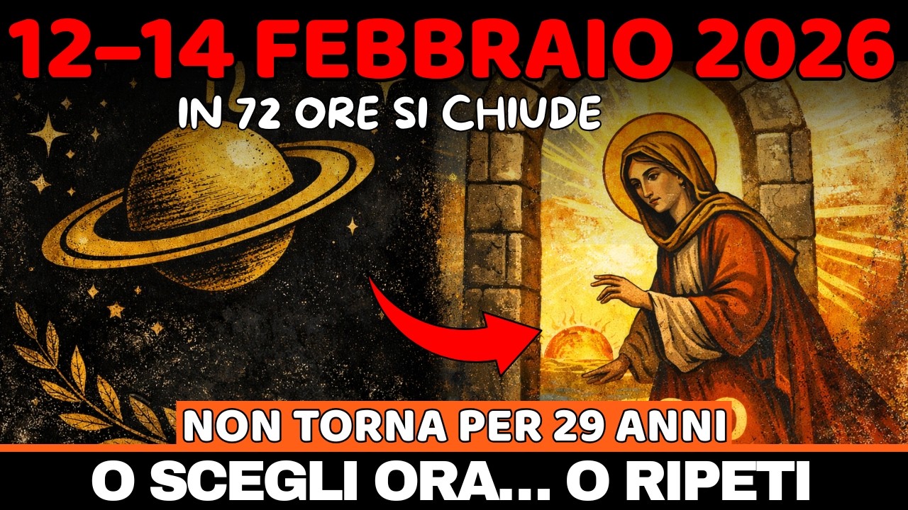 ULTIME 72 ORE! Quello che non scegli 12–14 febbraio… si ripete