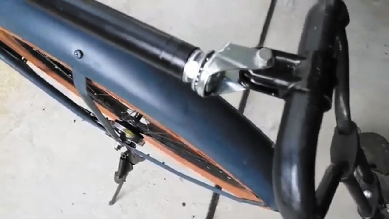 【DIY】サイクルトレーラー完成！自在キャスターが鍵！可動軸を追加