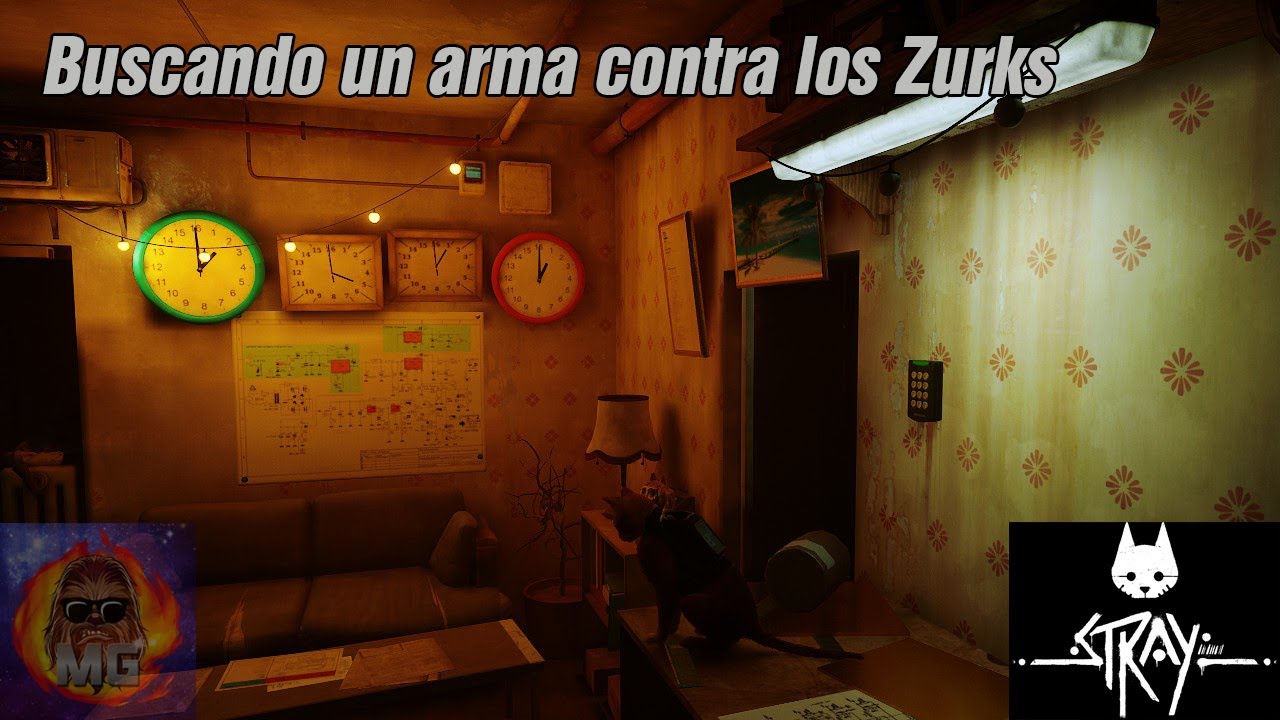 Stray buscando un ARMA contra los ZURKS - Gamepaly no comentado #05