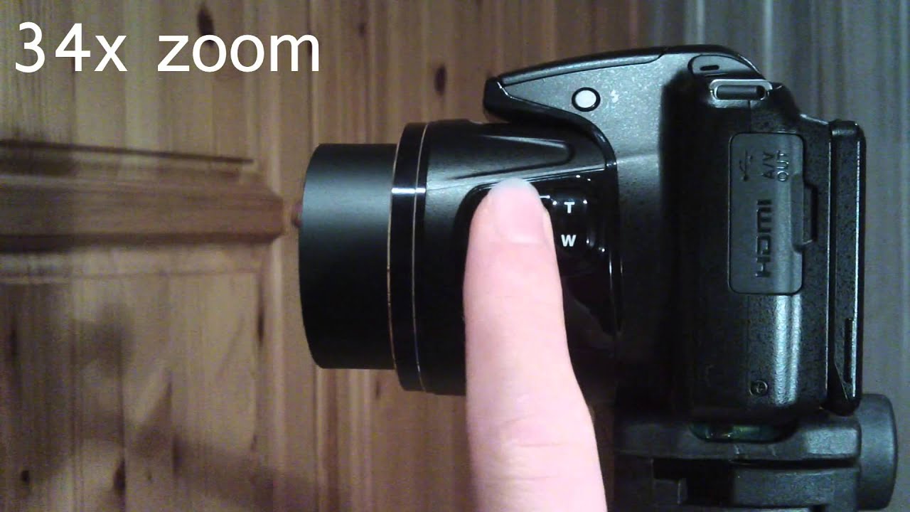 Nikon COOLPIX L830 UNBOXING, Video test 1080p