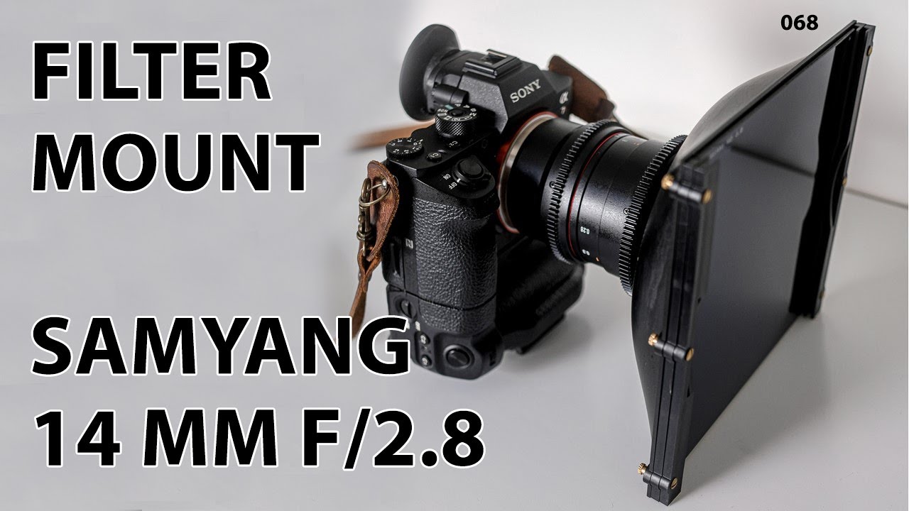 Samyang 14 mm F2.8: Filter mount solution.
