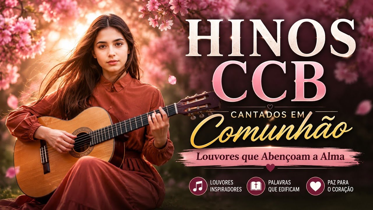 Hinos CCB Cantados em Comunhão – Louvores que Abençoam a Alma | Hinário 5 🌿✨