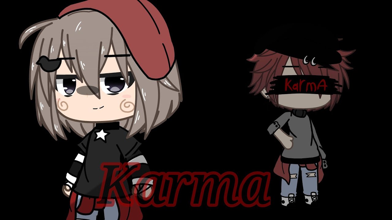 Karma || Gacha life music video || 1 year special [Reupload ]