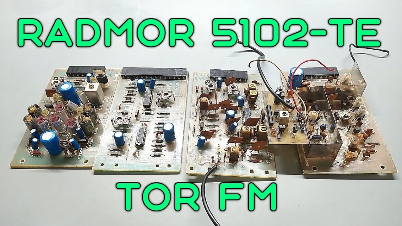 RADMOR 5102-TE Tor FM przestrojenie i pomiar po