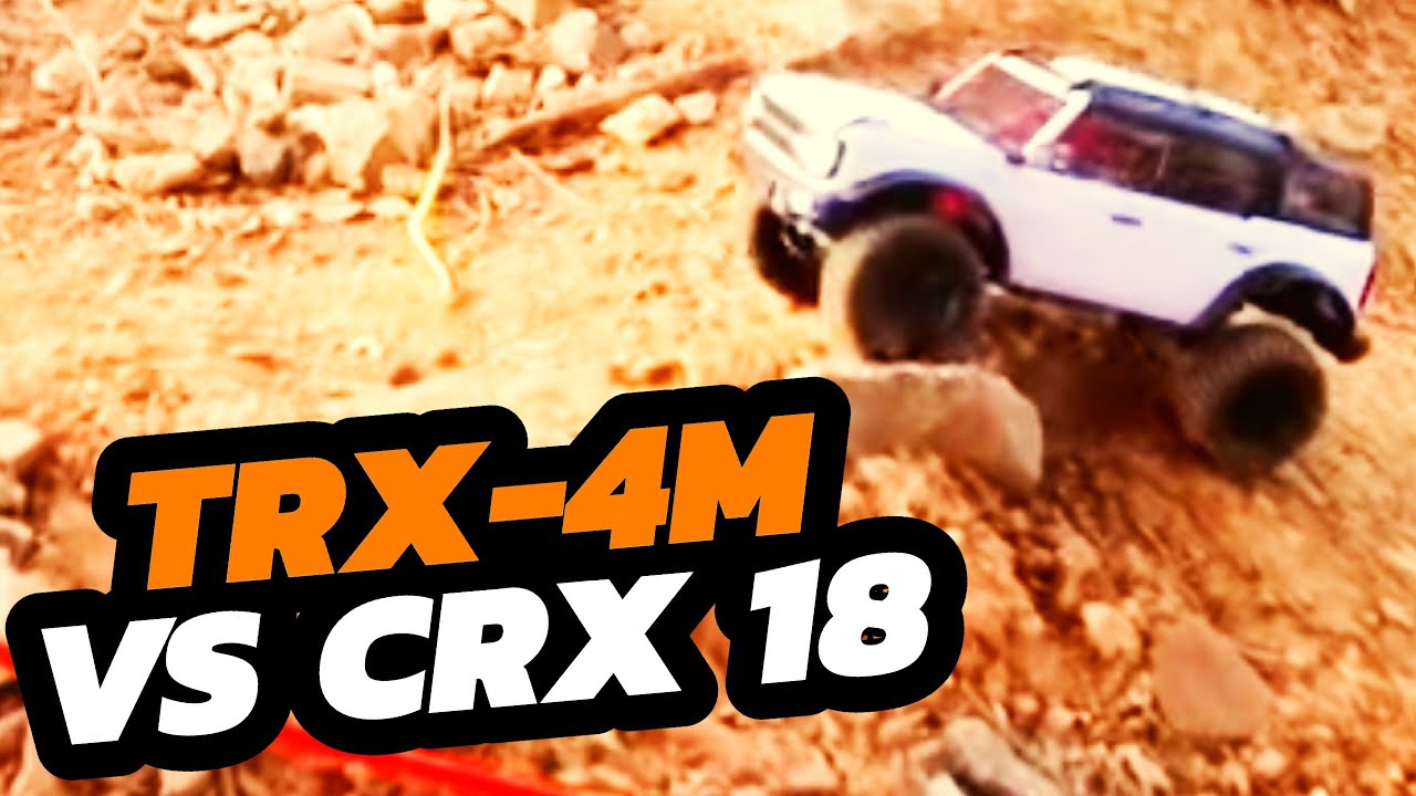 TEST : Traxxas TRX-4M vs Hobbytech CRX18