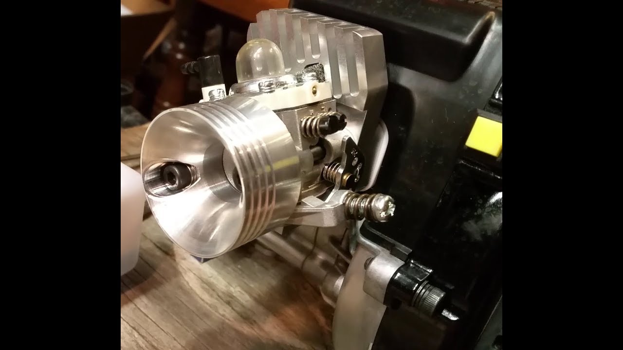 PT.2 ZENOHA G320RC 990 MODIFIED Carburetor, Velocity Stack & RB INNOVATION heatsink intake kingmotor