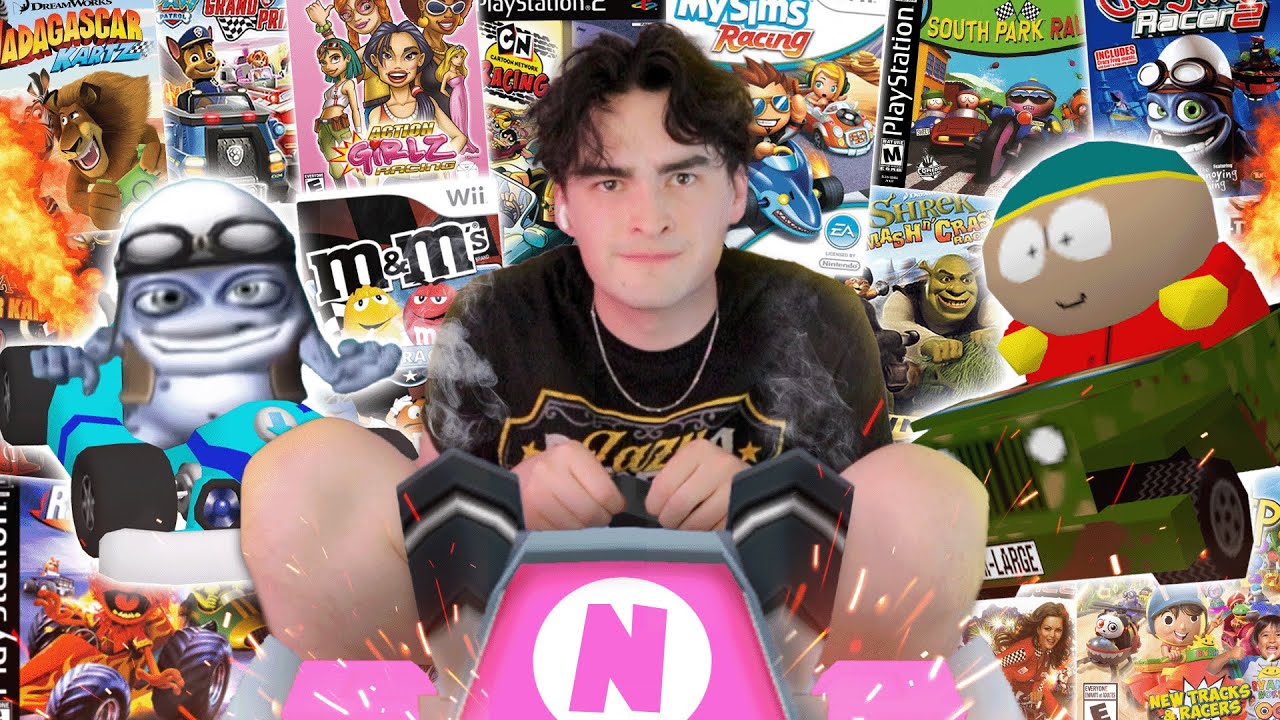 I played weird kart racing games no one remembers (and ranked them)