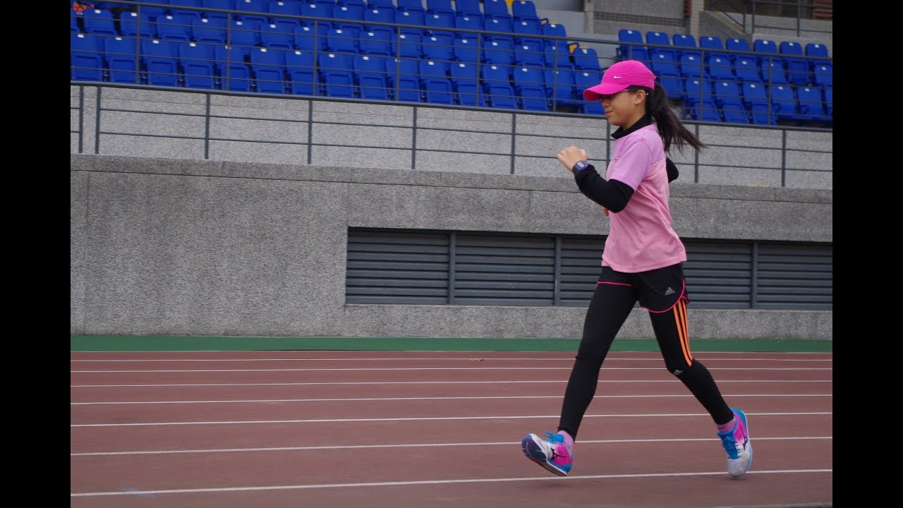 Speed training for racewalking