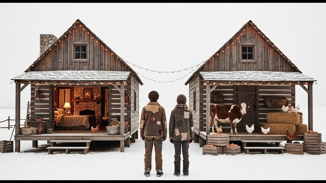 They Laughed at His Split House — Until Winter Turned Him Into the Town’s Hero