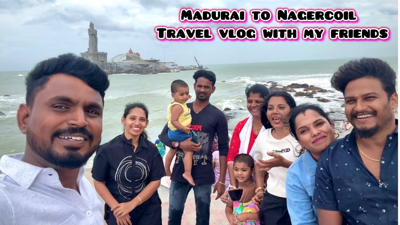 Madurai to Nagercoil travel Vlog with My friends 🤗♥️Semmma fun time & jolly💫