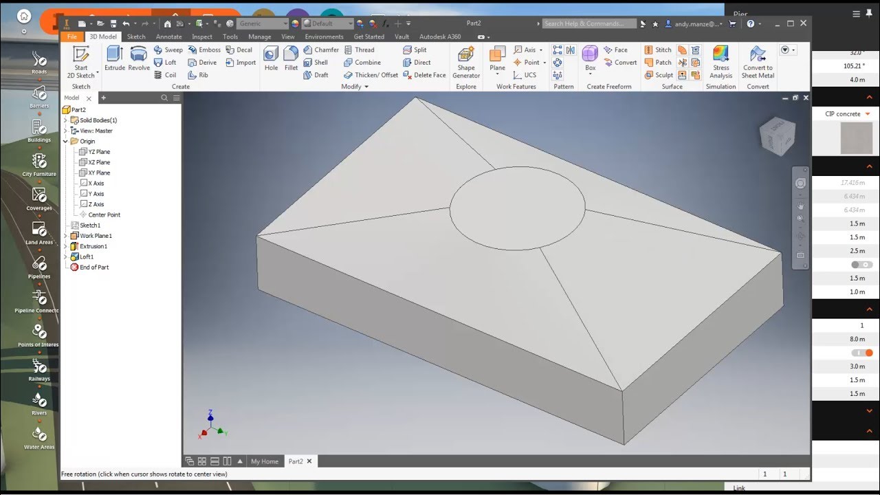 InfraWorks Custom Bridge Components