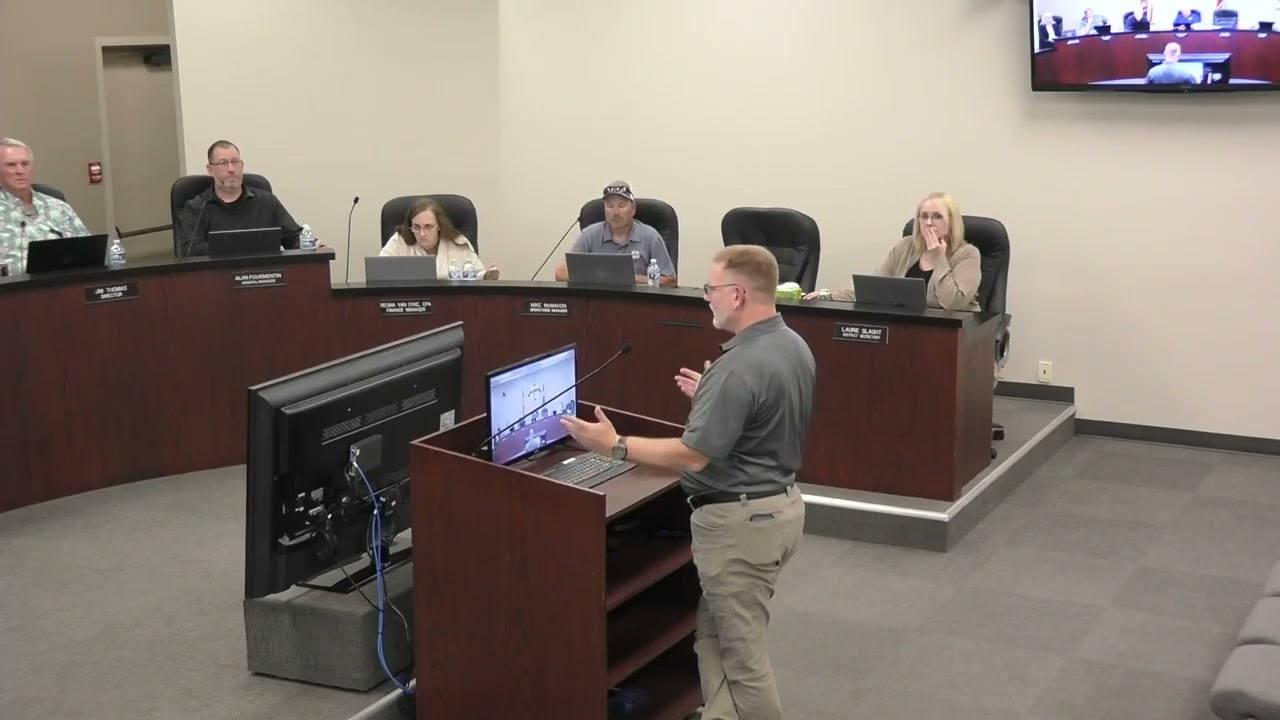 Trophy Club MUD No. 1 August 20, 2025 Regular Board Meeting