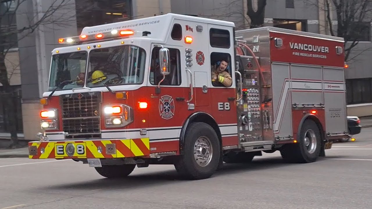 **Heavy Q & Air Horn** Vancouver Fire & Rescue Services SQ7, E8, L8, R2, R23 + BCAS Responding