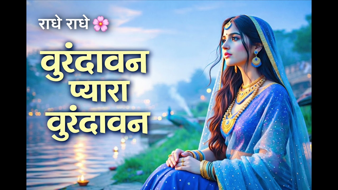 वृंदावन प्यारा वृंदावन 🌸 | राधा रानी का सबसे भावुक भजन | Radhe Radhe