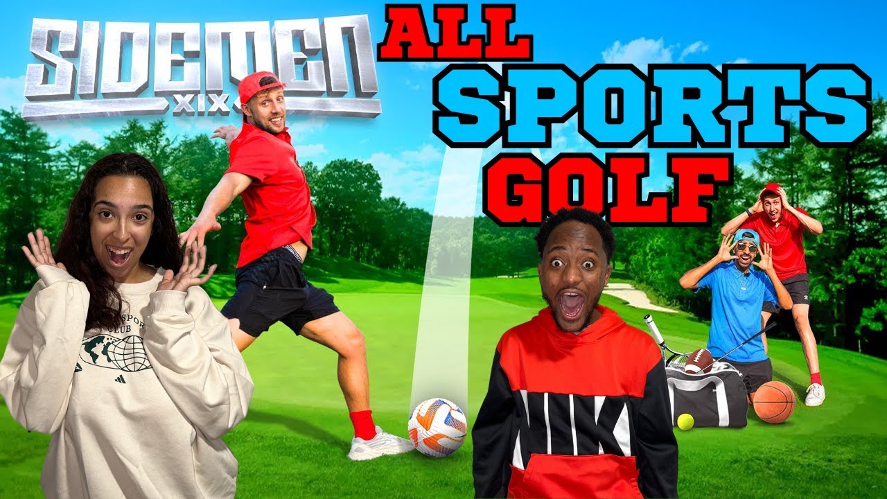SIDEMEN ALL SPORTS GOLF BATTLE EUROPE EDITION | RAE AND JAE