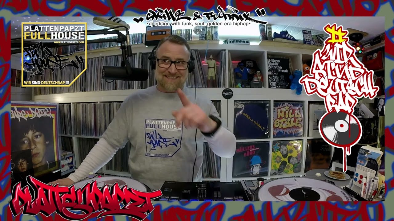 256 |  #plattenpapzt ⭐️Skillz & Technix⭐️ #wirsinddeutschrap   💣🎤13 2  26 | DJ | Twitch | Fr 20.30