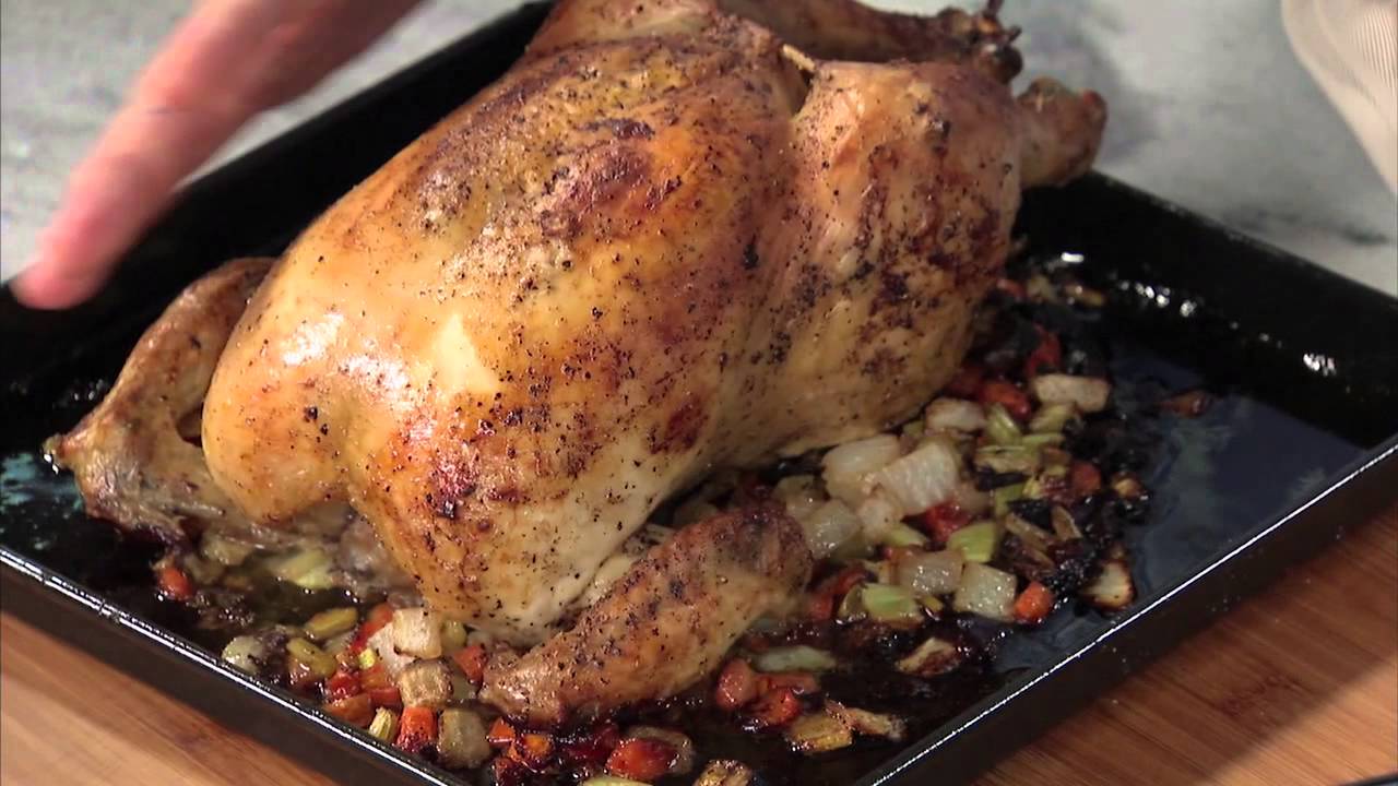 Breville Presents Simply Ming Roasted Chicken with Broccoli and Rice Recipe