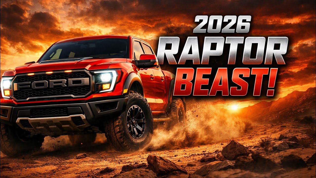 2026 Ford F-150 Raptor This Truck Is Insane! /2026 Ford F-150 Raptor – The Ultimate Desert Beast!”