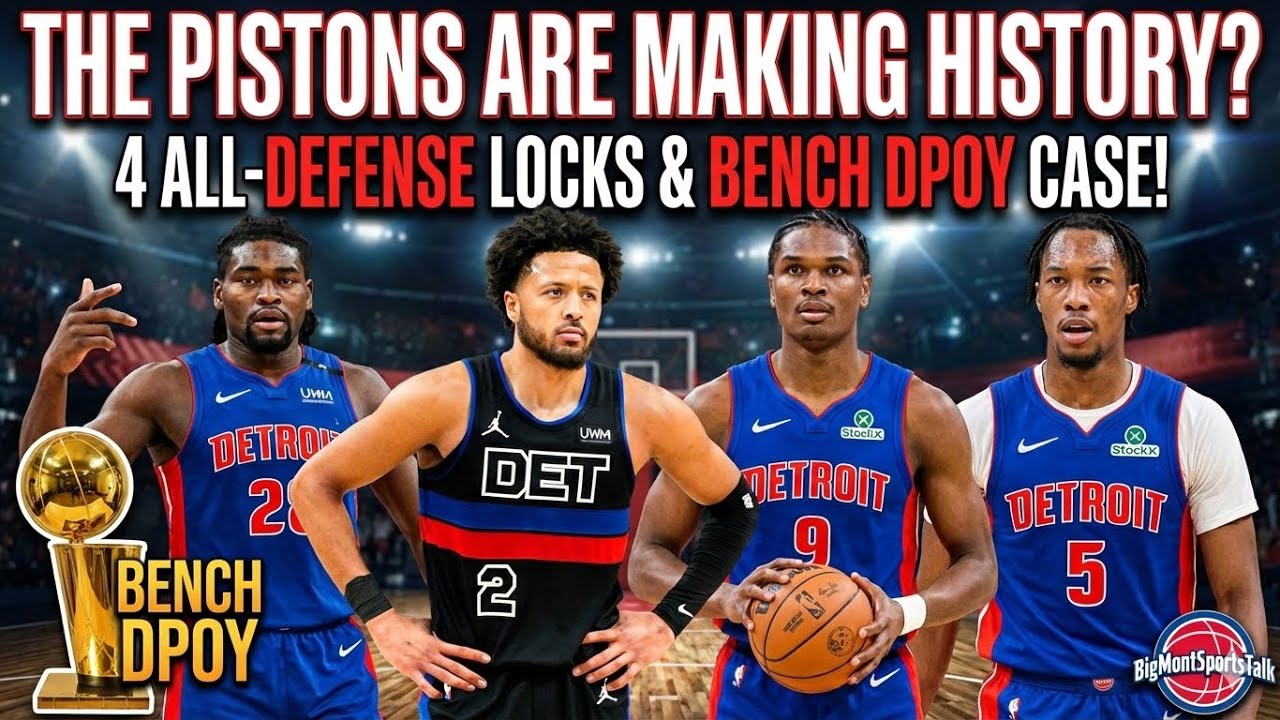 The Pistons Are Making History? 4 All-Defense Locks & Bench DPOY Case!