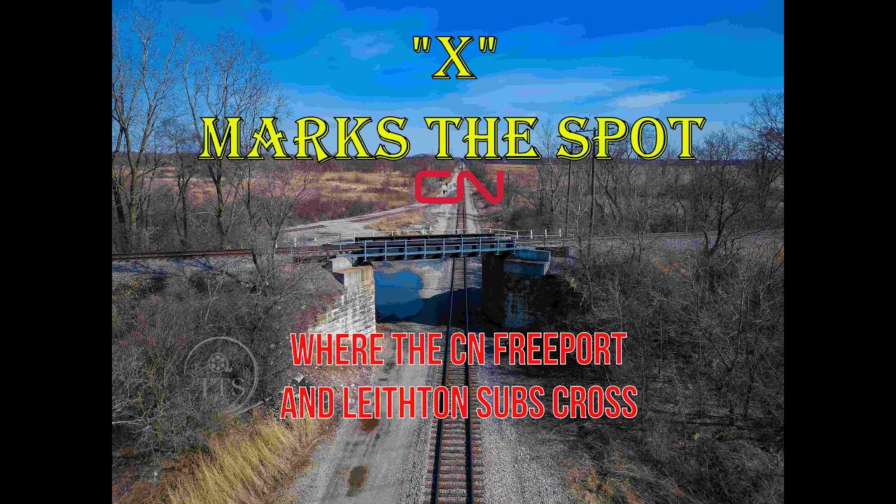 One CN, Two Subs:  Leithton and Freeport -- Railfanning Sunday