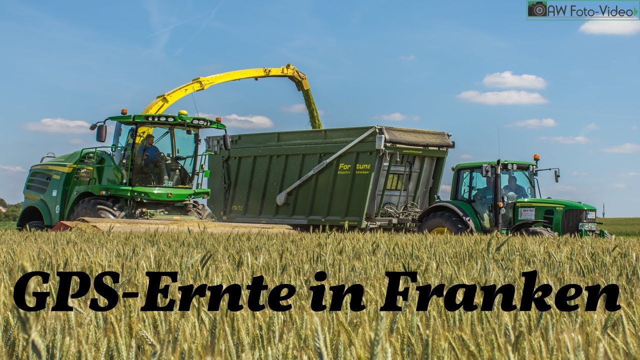 GPS Ernte in Franken ► BiGA Mausdorf und BGA Bad Windsheim