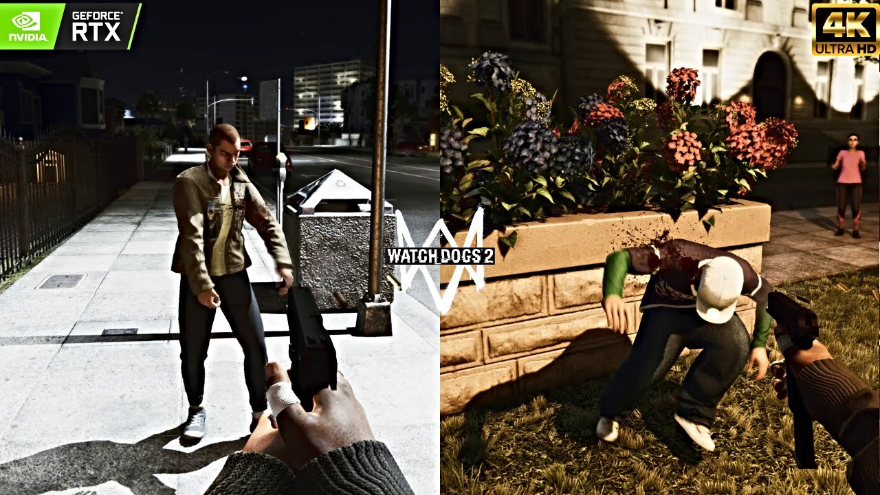 Watch Dogs 2 Molestando NPC's en primera Persona #1