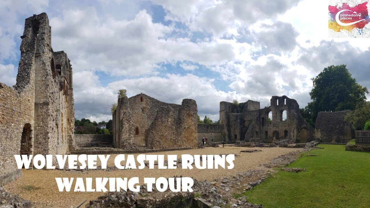 WOLVESEY CASTLE RUINS, HAMPSHIRE, UK  |   Walking Tour   |   Pinned on Places