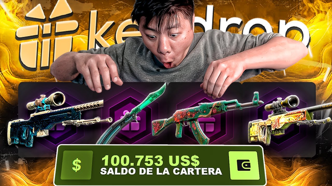 VUELVO A GANAR 100.000$ EN KEYDROP Y NADIE ME CREE!!