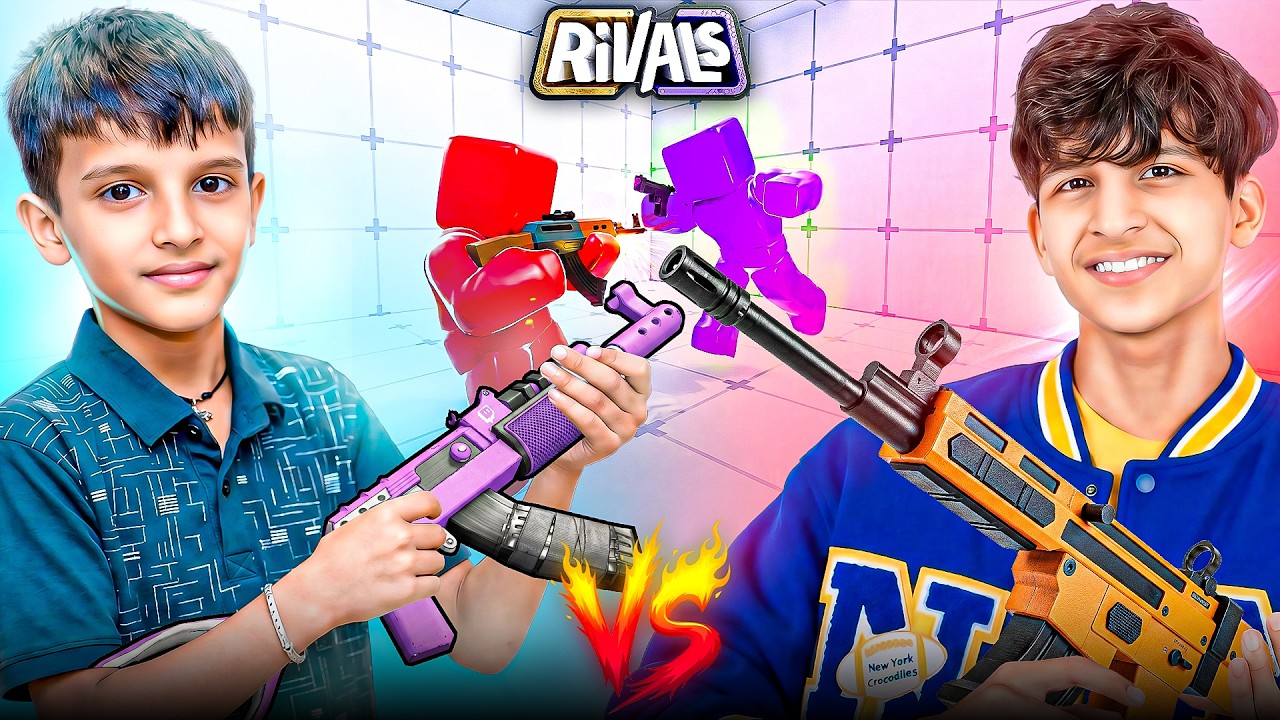 1v1 With Kunali In Roblox Rivals!😨