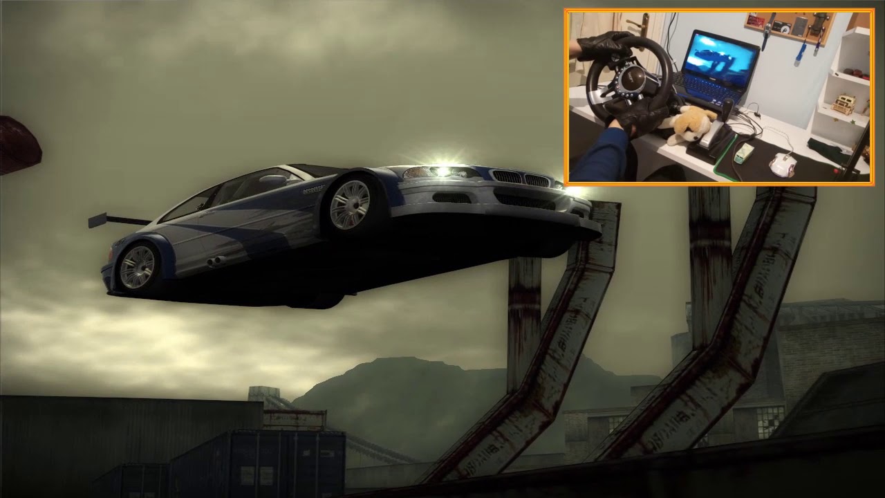 NFS Most Wanted but with steering wheel #1