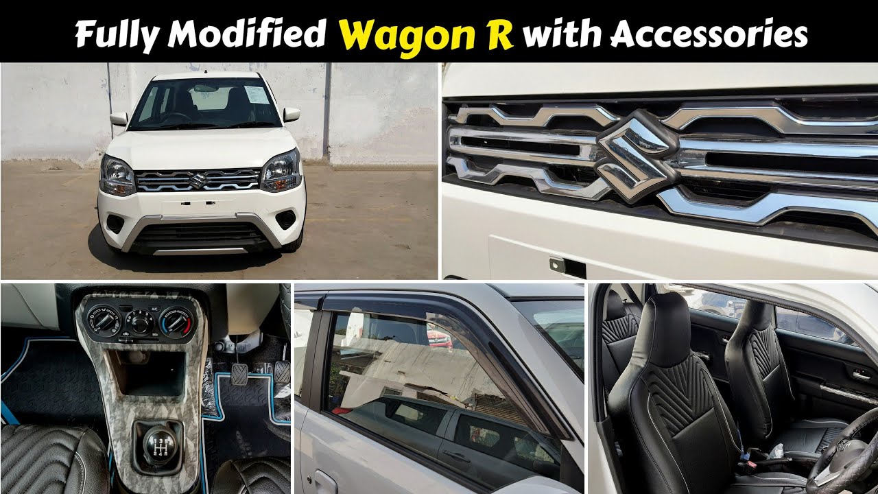 Accessories for 2020 Wagon R VXi | Value for Money Variant Modified | Ujjwal Saxena