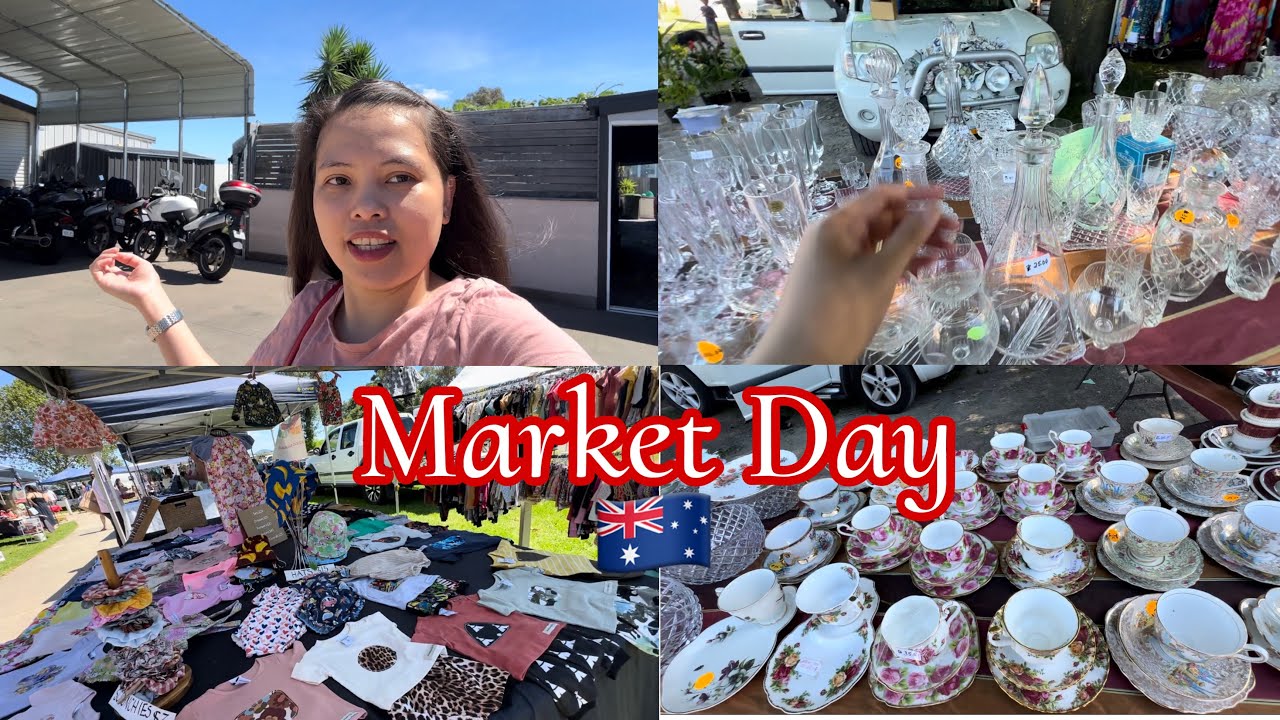 MARKET DAY IN OUR LITTLE TOWN HERE IN BAIRNSDALE VICTORIA AUSTRALIA.
