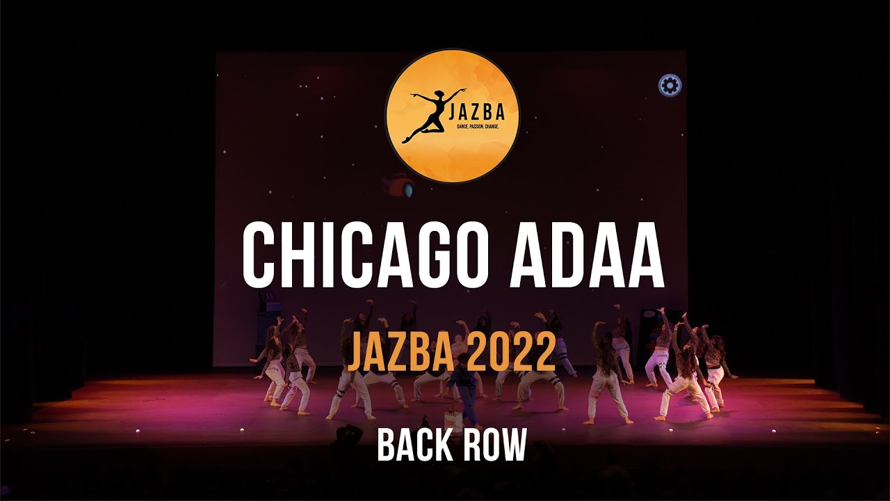 Chicago Adaa | Jazba 2022 | Back Row 4K