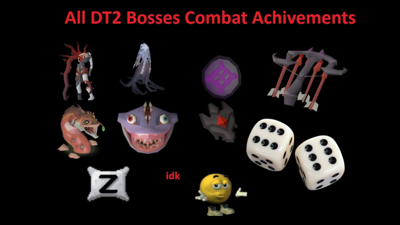 (Combat Achievements) All DT2 Boss Grandmaster Tasks: Vard, Levi, Duke, Whisp