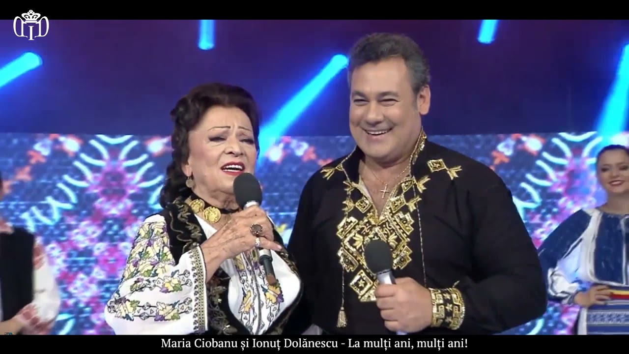 Maria Ciobanu și Ionuț Dolănescu – La mulți ani, mulți ani!