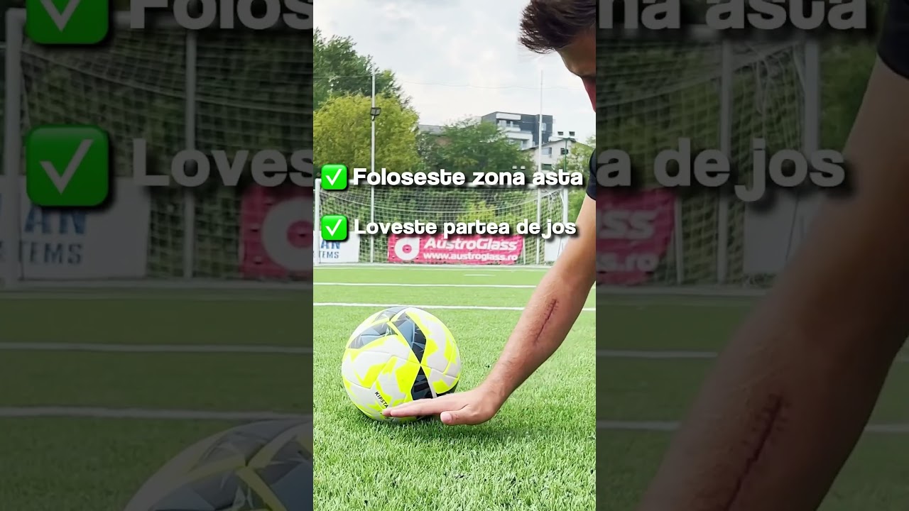 Doar 1% din fotbalisti paseaza asa!