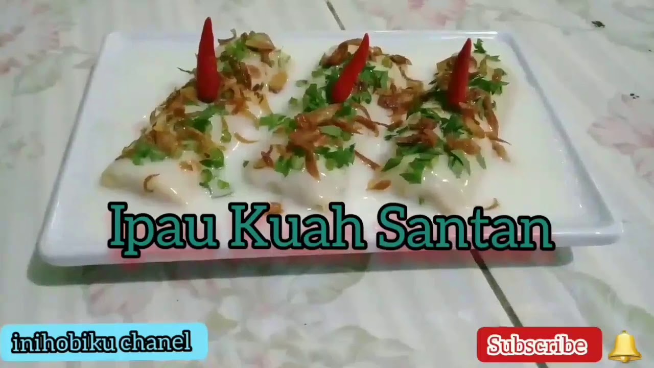 Ipau Bekuah Santan, Kuliner Banjarmasin