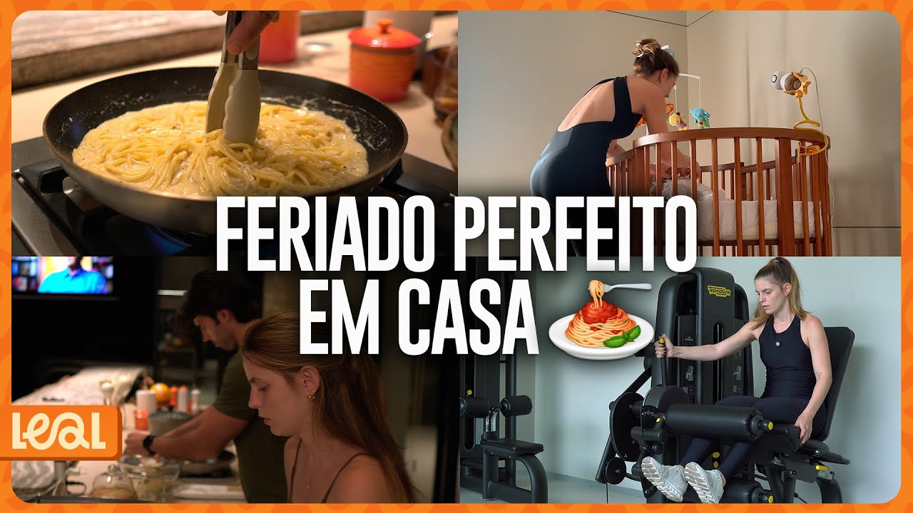 Vlog: feriado em casa, receita de macarrão especial e recebendo a família