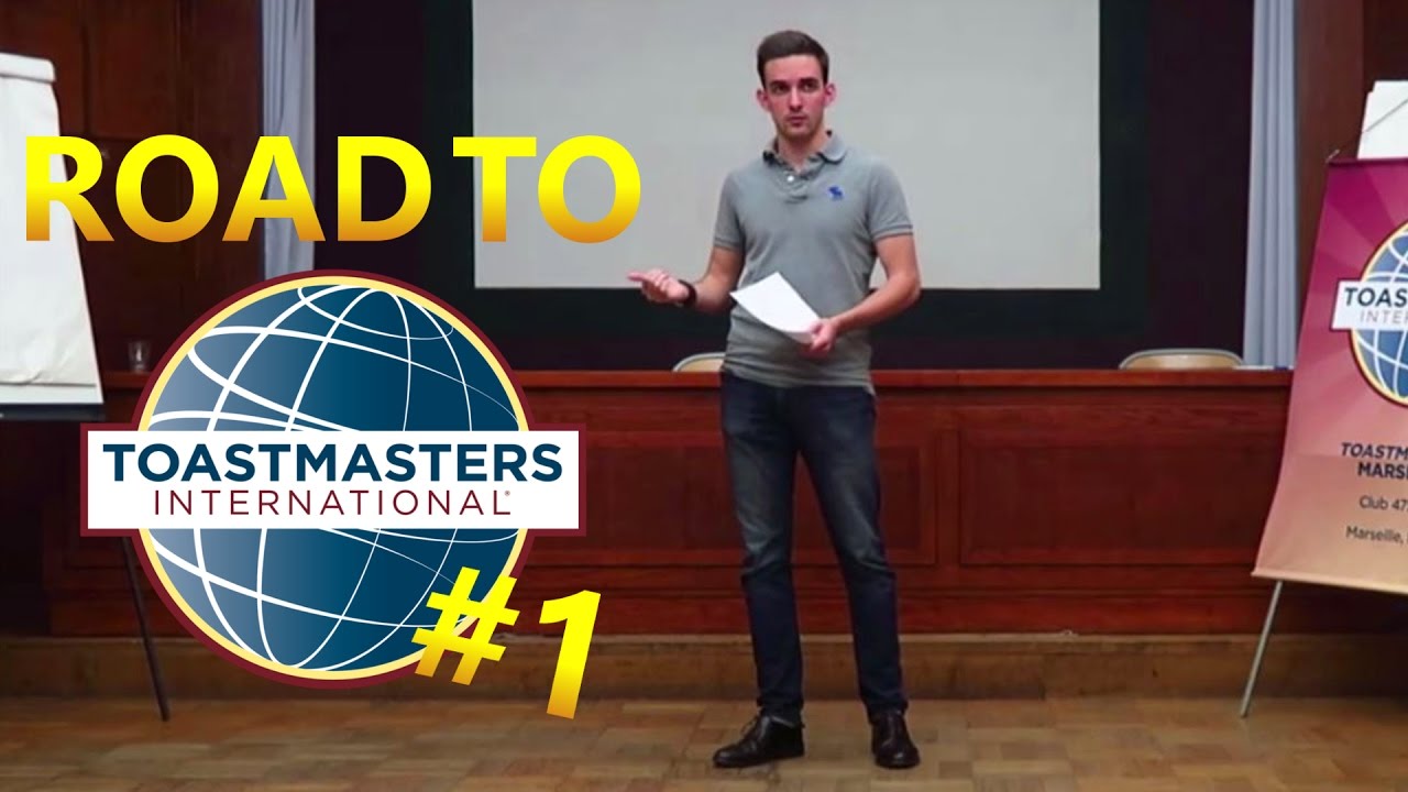 Road To Toastmasters #1: Mon 1èr Discours d'Évaluateur Général !