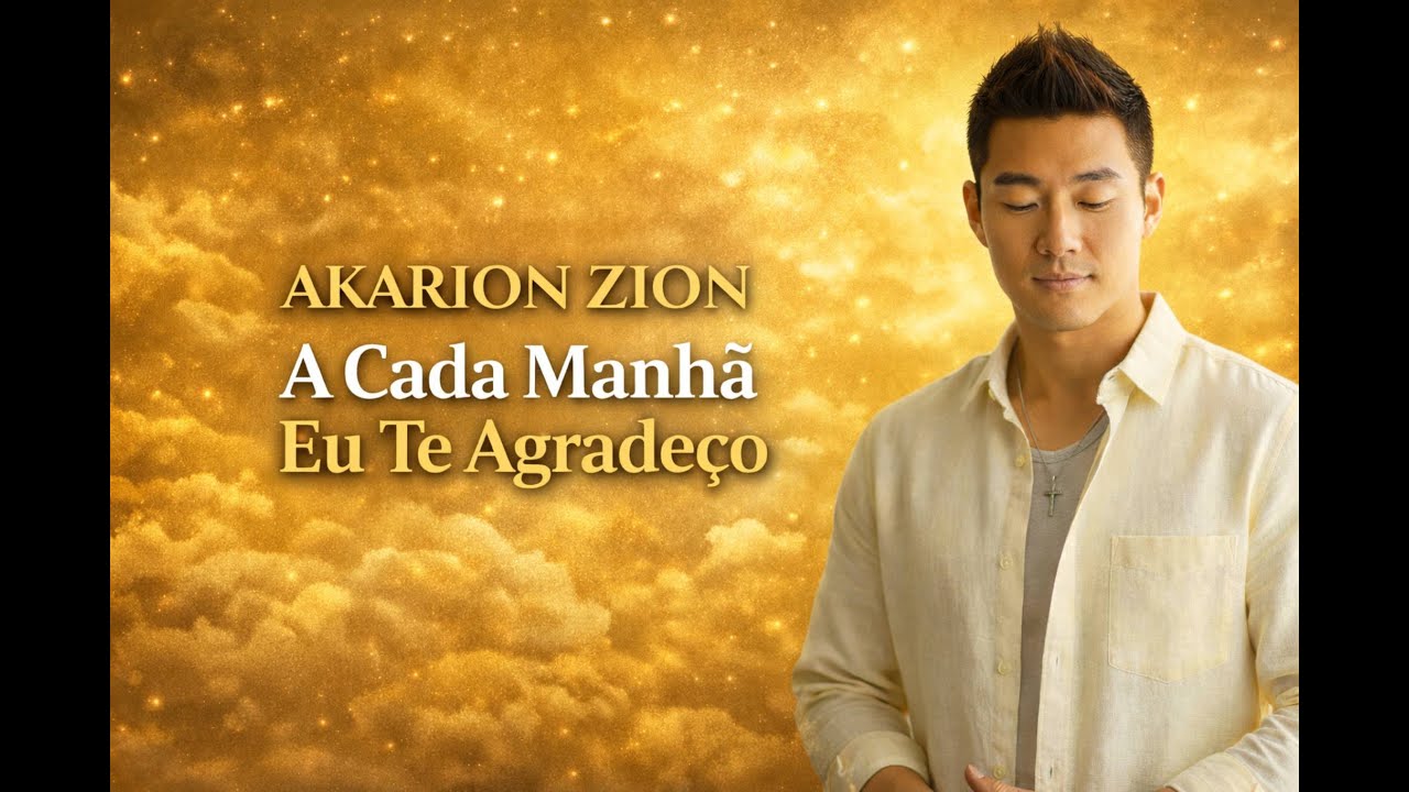 A Cada Manhã Eu Te Agradeço | Akarion Zion (Letra Oficial) Música Gospel | Música evangélica
