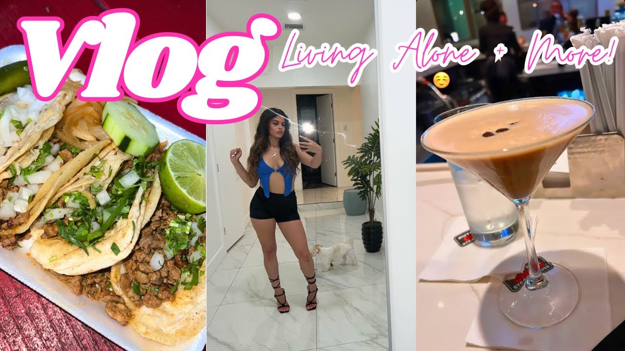 VLOG! LIVING ALONE + SUPRISE ANNOUNCEMENT + GIRL TALK SMOKE SESH GRWM + MORE!