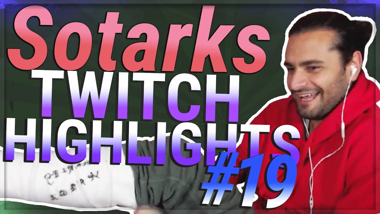 i broke my foot after ordering pizza | Sotarks Twitch Highlights #19