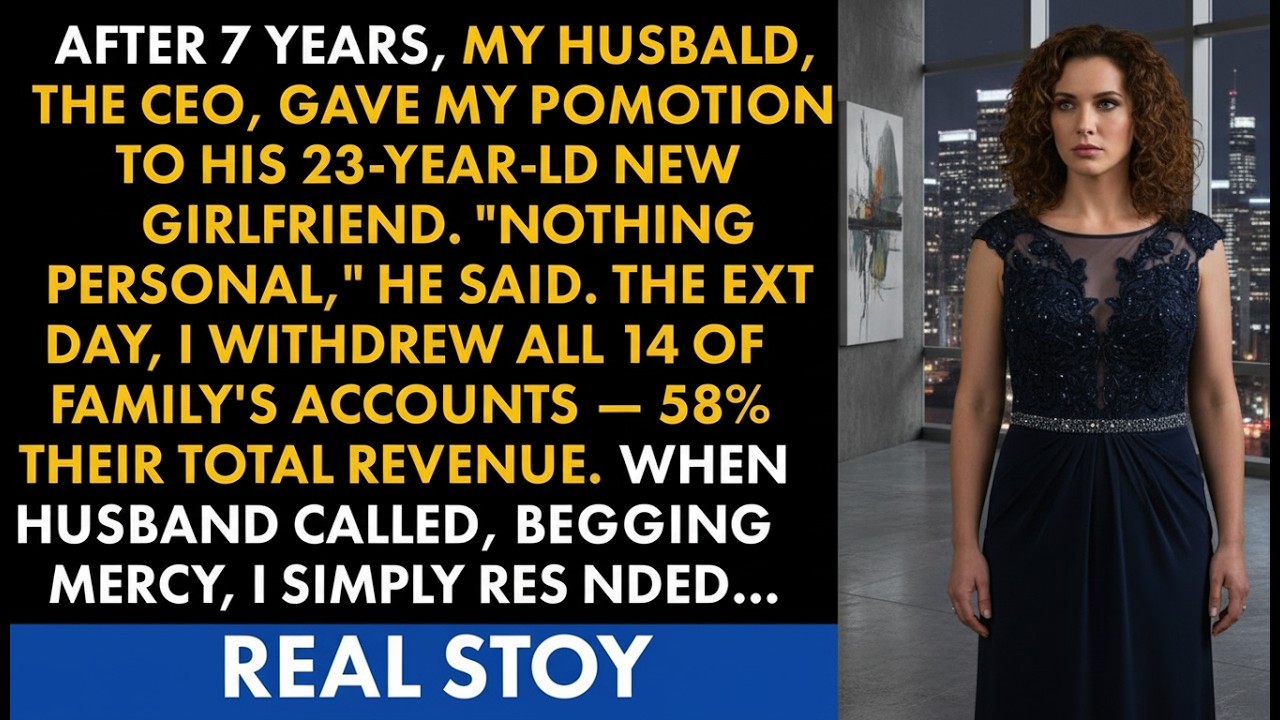 My CEO Husband Replaced Me With His Young Mistress—So I Pulled 58% From His Luxury Business Empire