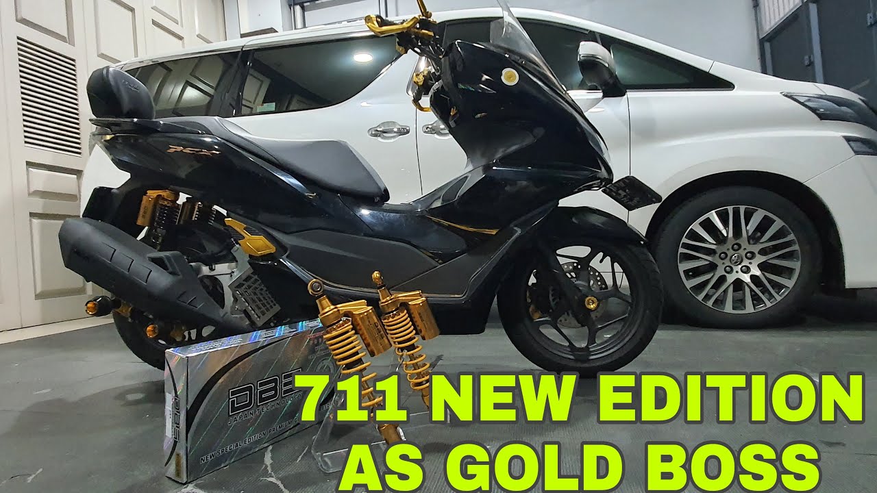 Review Shockbreaker DBS 711 G Sport NEW EDITION HONDA PCX 160 AS NYA GOLD !!!!!